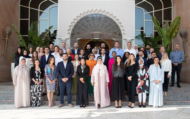 Led by Her Highness Sheikha Shamma bint Sultan bin Khalifa Al Nahyan, From Heritage to Horizon programme hosts 24 members of World Economic Forum’s Young Global Leaders initiative