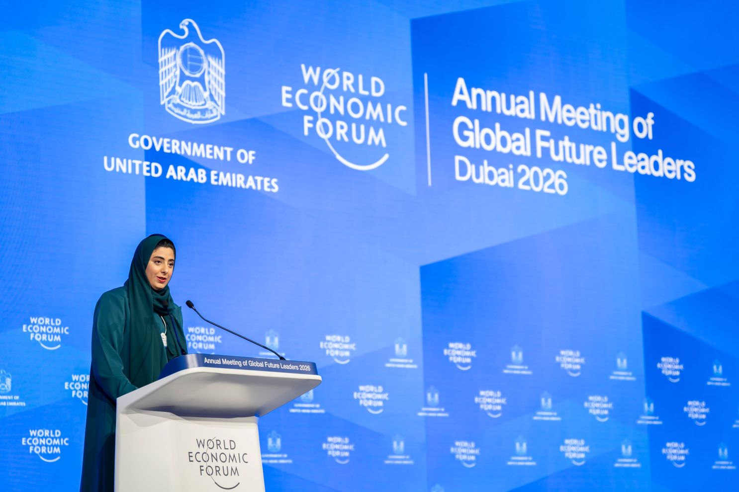 Her Highness Sheikha Shamma emphasises unity at WEF’s Annual Meeting of Global Future Leaders